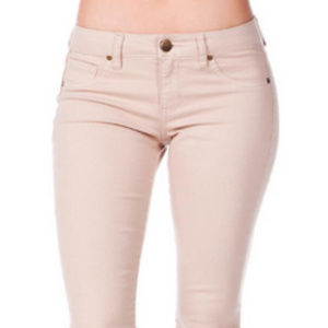 Harper Beige Skinny Jeans